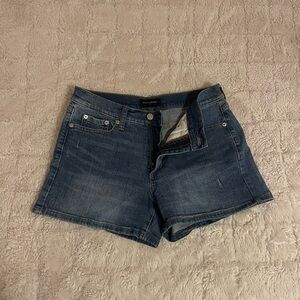 Banana Republic Blue Denim Women Shorts